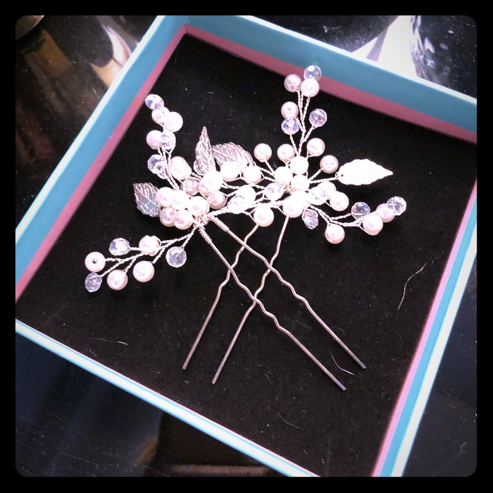 Wedding hair pins